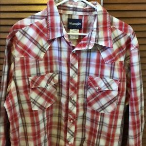Wrangler long sleeve shirt